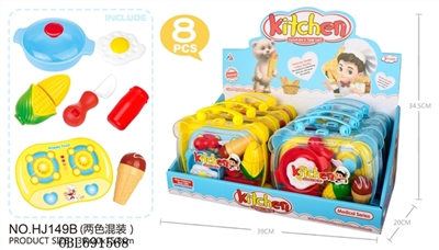 餐具2色混（蓝、黄） - OBL691568