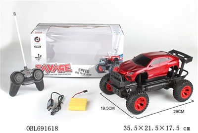 1:14 lamborghini SUV cross-country four-way remote control car - OBL691618