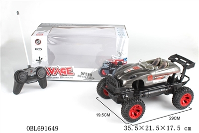 And Mercedes convertible cross-country remote control car racing - OBL691649