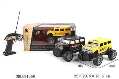 1:16 hummer Four-way remote big wheel off-road vehicles - OBL691668