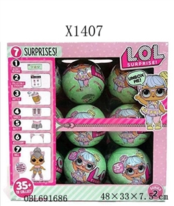 4寸惊喜娃娃2代18只盒装 - OBL691686