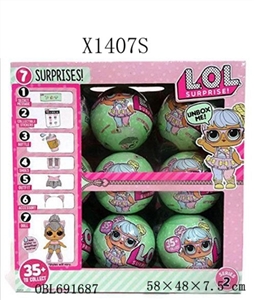 4寸惊喜娃娃2代18只盒装 - OBL691687