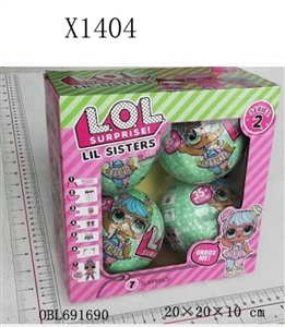 4寸惊喜娃娃2代四只盒装 - OBL691690