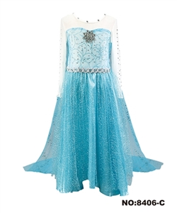 Snow and ice colors skirt Crown magic wand - OBL691841