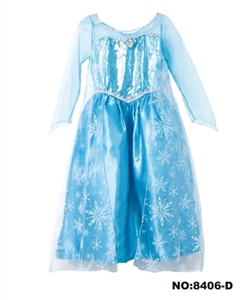 Snow and ice colors skirt Crown magic wand - OBL691842