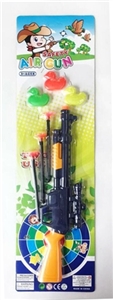 Color soft bullet gun (with three ducks) - OBL692224