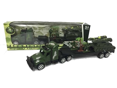 Drag head load soldiers, military inertia tree and tanks - OBL692469