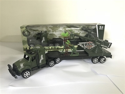 Drag head load soldiers, military inertia tree and machine guns - OBL692470