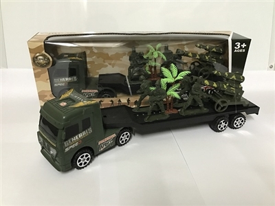 Drag head load soldiers, military inertia tree and artillery - OBL692476