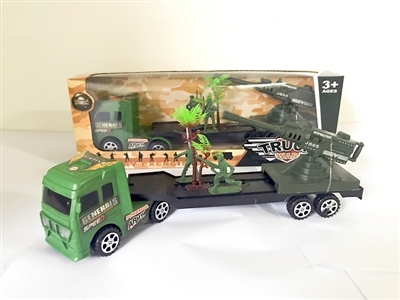 Drag head load soldiers, military inertia tree and machine guns - OBL692478