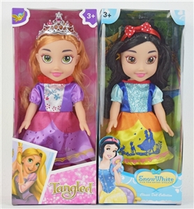 10寸搪胶白雪公主长发公主两款混装 - OBL692579