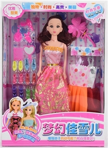 梦幻佳雪儿实心芭比套装 - OBL692580