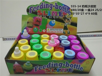 奶瓶沙皮胶24pcs - OBL692626
