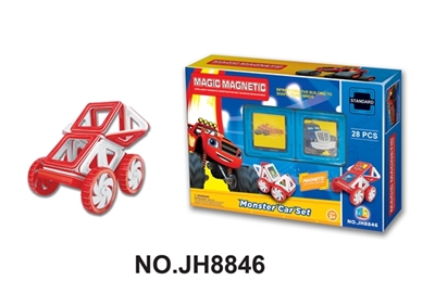 Ever changing magnetic slice of 28 PCS - OBL692701