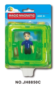 Ever changing magnetic blocks - OBL692707