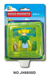 Ever changing magnetic blocks - OBL692708