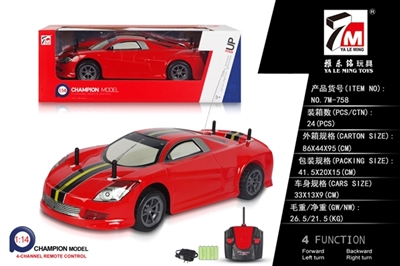 Chrysler remote control car and PVC (bag) - OBL692848