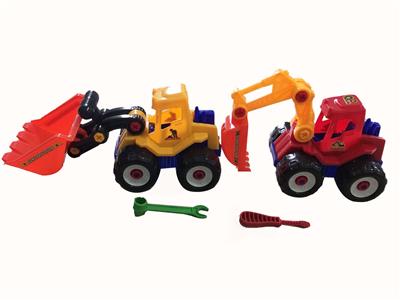 Dismantling and sliding toy engineering vehicle - OBL694783