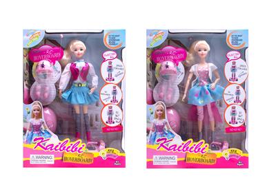 11.5-inch real body joint kabibi fashion balance car doll - OBL699322