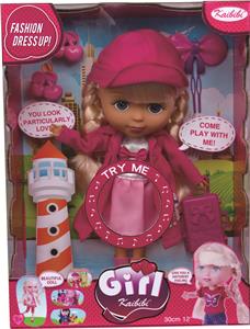 12 inch real body joint kabibi music doll travel theme - OBL699323