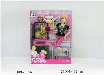 2款混装11.5寸关节厨房芭套装 - OBL700051