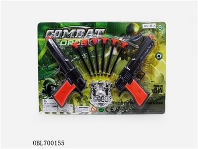 Black double gun - OBL700155