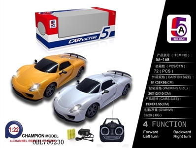 1：22保时捷遥控车（包电） - OBL700230