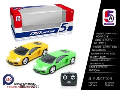 1: lamborghini remote control car (not package) - OBL700241
