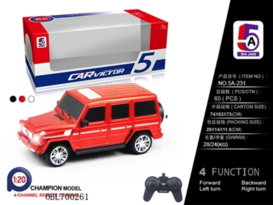 And Mercedes remote control car (not package) - OBL700261