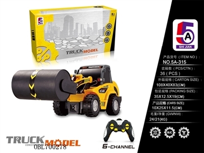 6 channel remote control roller - OBL700278