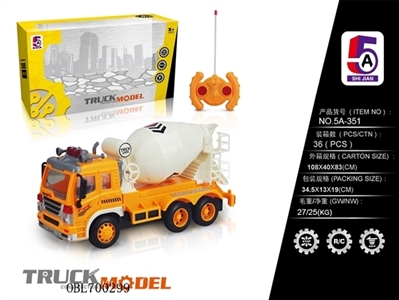 遥控工程水泥车（不包电） - OBL700299