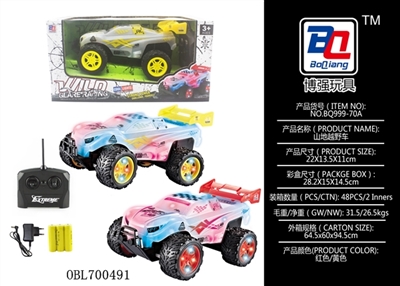 1:18 mountain (suv car wheel shell with light) package - OBL700491