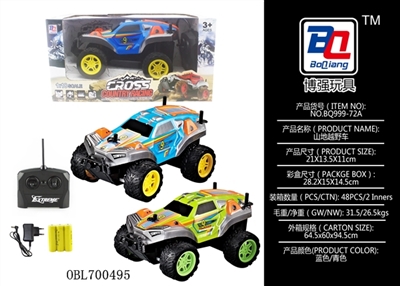 1:18 blister mountain electric suv pack - OBL700495