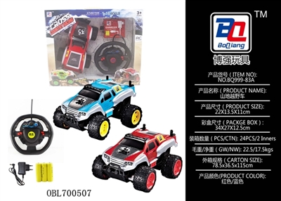 1:18 blister mountain electric suv pack - OBL700507