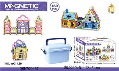 强磁性立体积木180PCS - OBL700657