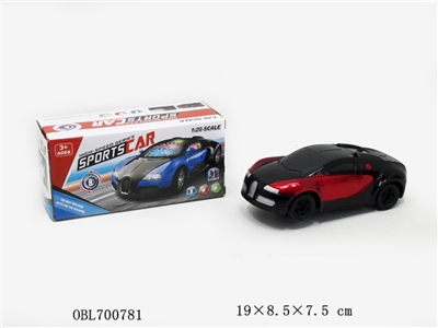 电动3D音乐灯光万向仿真布加迪 - OBL700781