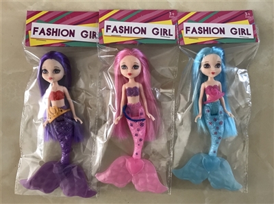 8寸美人鱼芭芘/带灯光 - OBL700932