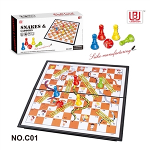 Folding type magnetic snake chess - OBL701012