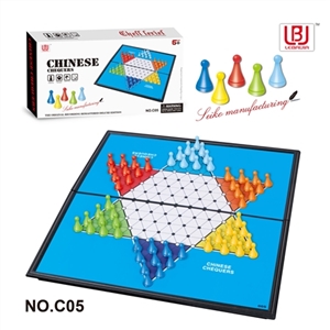 Folding magnetic Chinese checkers - OBL701016