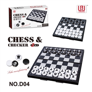 磁性国际象棋与西洋棋二合一 - OBL701024