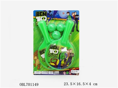 BEN10 table tennis racquet - OBL701149