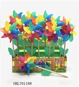 50 pack 1 box of 14 cm wide sticks windmills - OBL701188