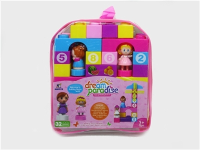 美少女积木32PCS - OBL701257