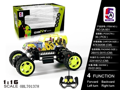 1:16 these horsemen climbing car (not package) - OBL701378