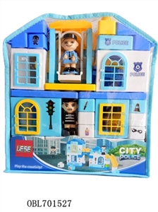 107PCS城市警察积木系列 - OBL701527