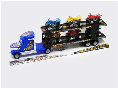 Inertial tow head car tow 6 beach motor (red and blue color combination 2) - OBL701546