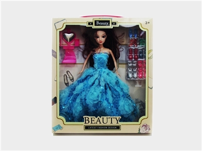 11寸实身活手芭比娃娃 - OBL701551