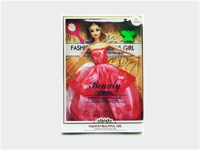 11寸实身9关节芭比娃娃 - OBL701570