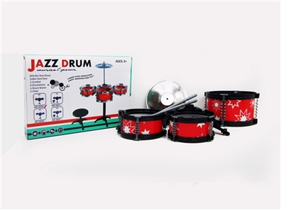 Three drum kit drumming - OBL701611