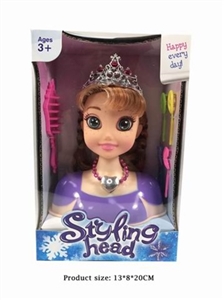 冰雪公主半身化妆头 - OBL701949